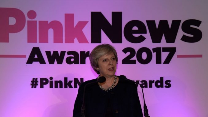 british prime minster Theresa May