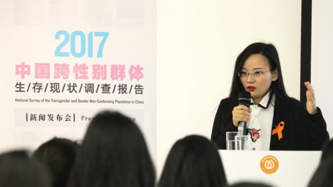 China national survey transgender people