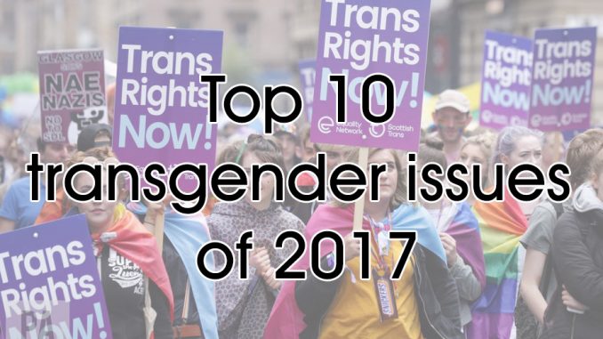 transgender issues of 2017