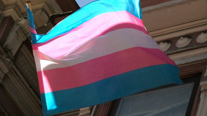 transgender flag Russian
