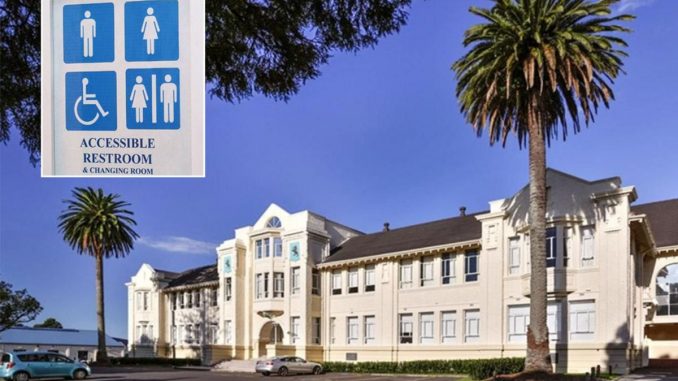 auckland grammar school gender neutral restroom