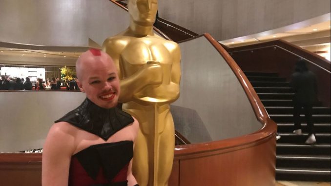 Sam Brinton at the Oscars