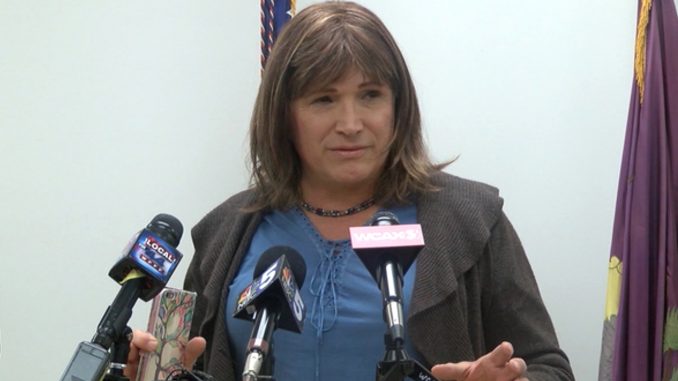 Transgender Hallquist Christine running for gubernatorial candidate